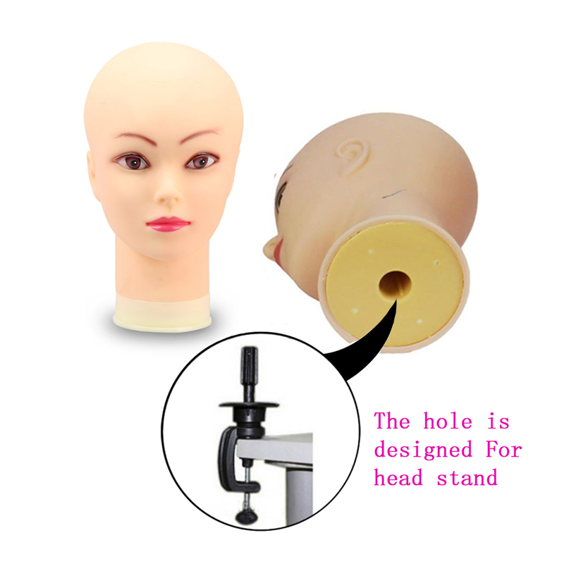 Soft Bald Wig Practice Mannequ - Beauty Makeup Training review and price