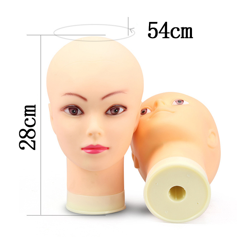 Soft Bald Wig Practice Mannequ - Beauty Makeup Training review and price