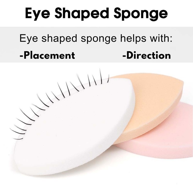 50/10pcs Soft Sponge Fake Eyel - Beauty Makeup Training review and price