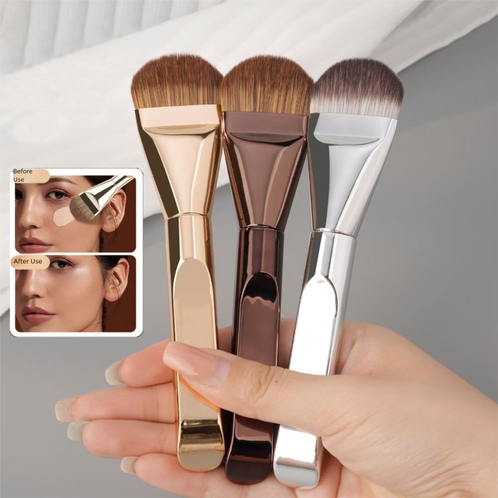 Ultra-thin Foundation Brush Wi - Beauty Mark Makeup review and price