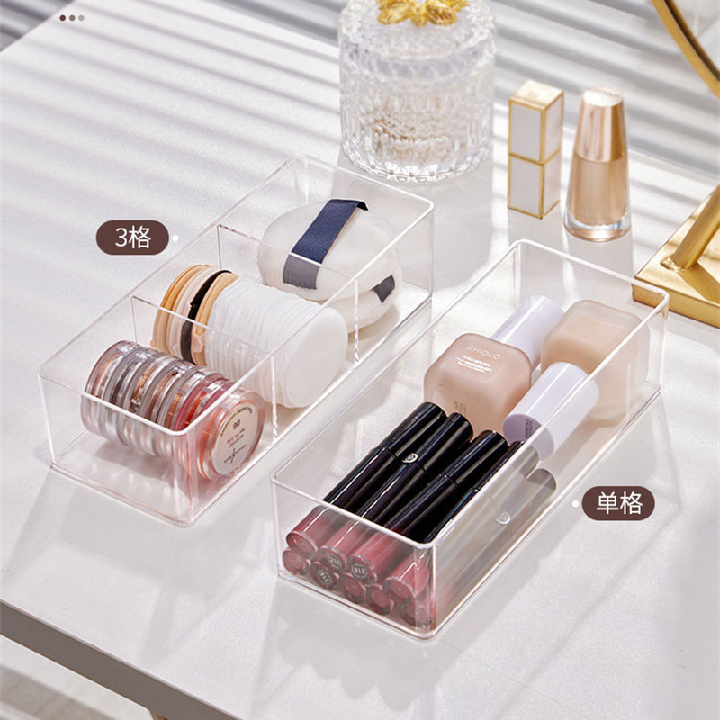 Acrylic Cosmetics Storage Box  - Beauty Makeup Sponge review and price