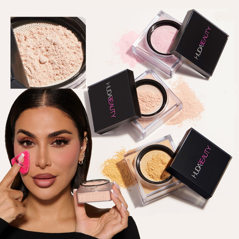 Huda Beauty Loose Baking Setti - Beauty Huda Makeup review and price